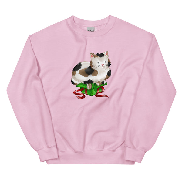 Sweatshirt - Weihnachts-Katze Geschenk by Wanderkraehe ein Produkt von SCHIETKRAM