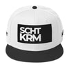 Snapback Hat - SCHTKRM 3D black ein Produkt von SCHIETKRAM