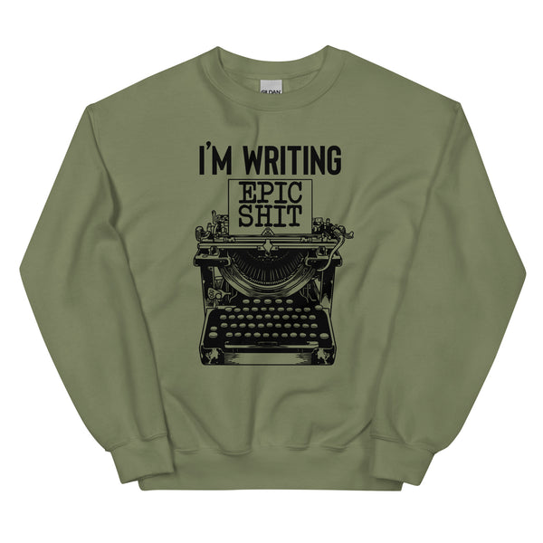 Sweatshirt - Writing Epic Shit black ein Produkt von SCHIETKRAM