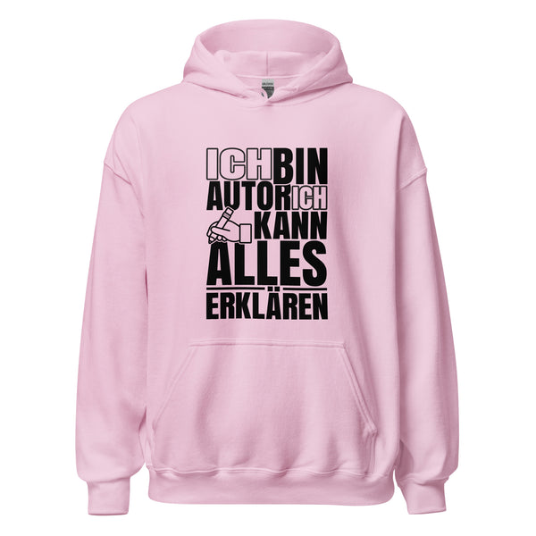 Hoodie Classic - Ich kann alles erklären black ein Produkt von SCHIETKRAM