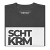 Oversized faded T-shirt - SCHTKRM white ein Produkt von SCHIETKRAM