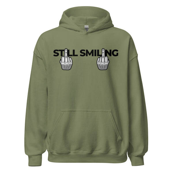 Hoodie Classic - Still Smiling black ein Produkt von SCHIETKRAM