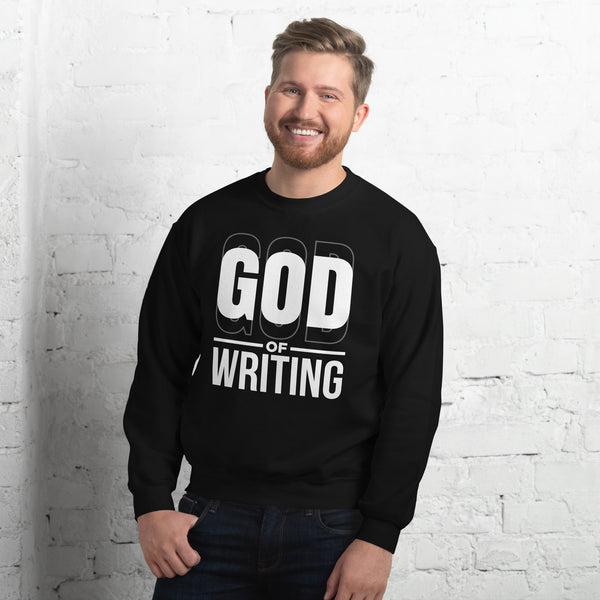 Sweatshirt - God of Writing ein Produkt von SCHIETKRAM