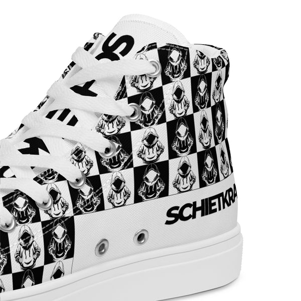 Canvas High-Top Sneaker - Chess bright ein Produkt von SCHIETKRAM