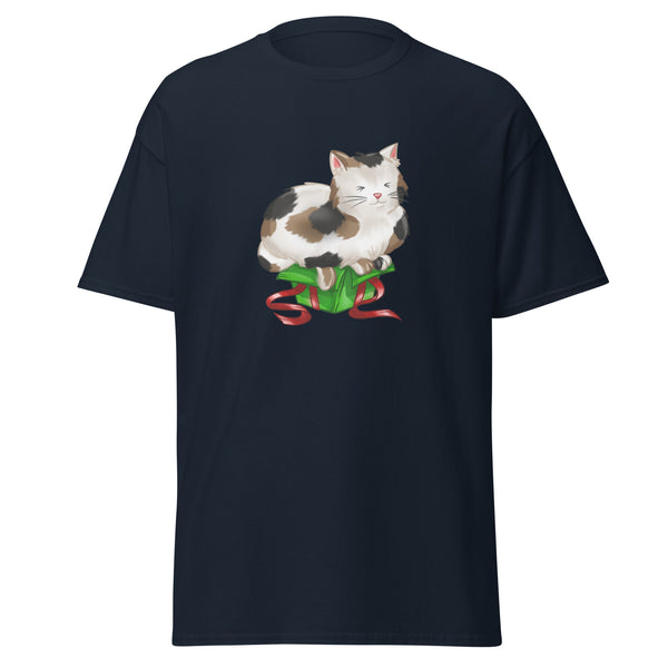 T-Shirt Classic - Weihnachts-Katze Geschenk by Wanderkraehe ein Produkt von SCHIETKRAM