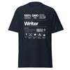 T-Shirt Classic - Writer white ein Produkt von SCHIETKRAM