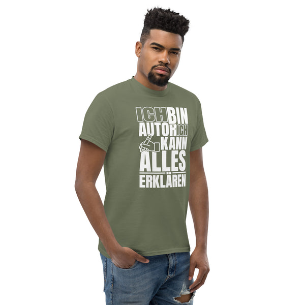 T-Shirt Classic - Ich kann alles erklären white ein Produkt von SCHIETKRAM