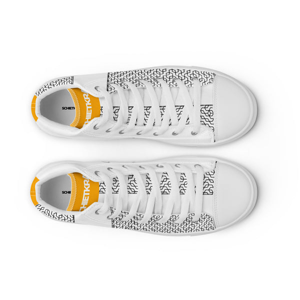 Canvas High-Top Sneaker - Hexa white ein Produkt von SCHIETKRAM