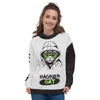 Allover Print Hoodie - Hacker Cat ein Produkt von SCHIETKRAM