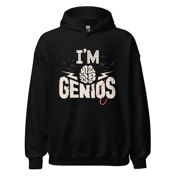 Hoodie Classic - I'm Genius ein Produkt von SCHIETKRAM