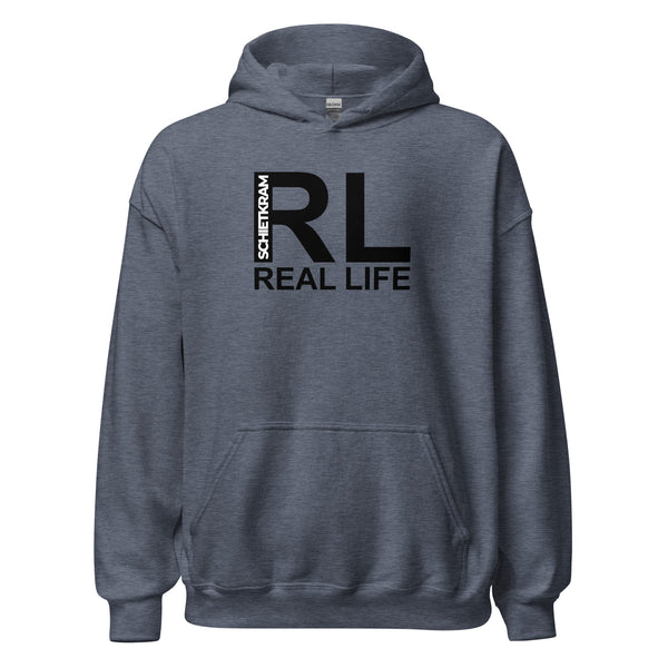 Hoodie Classic - Real Life black ein Produkt von SCHIETKRAM