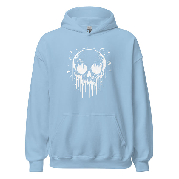 Hoodie Classic - Melting Skull white ein Produkt von SCHIETKRAM