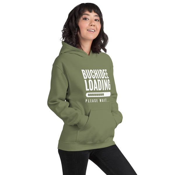 Hoodie Classic - Buchidee Loading white ein Produkt von SCHIETKRAM