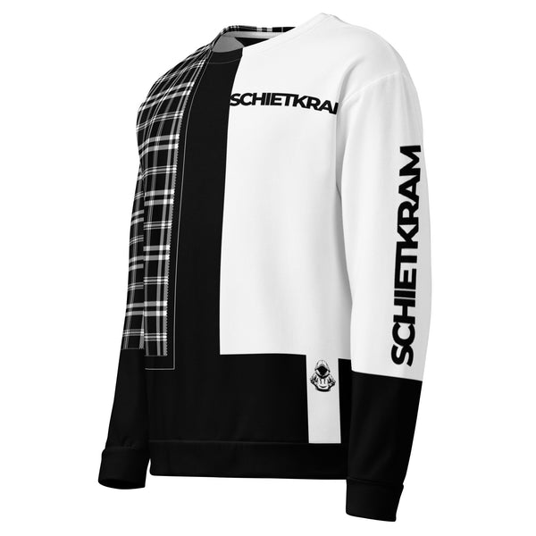 Allover Print Sweatshirt - Karo ein Produkt von SCHIETKRAM