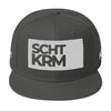 Snapback Hat - SCHTKRM 3D white ein Produkt von SCHIETKRAM