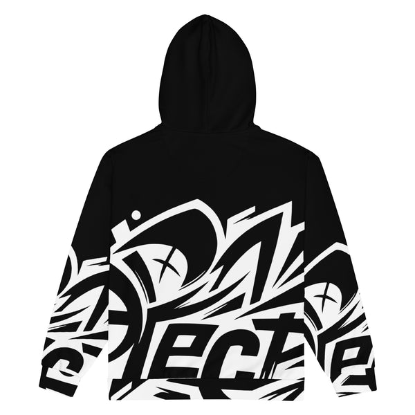 Zip-Hoodie Allover-Print - Bottom ein Produkt von SCHIETKRAM