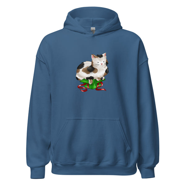 Hoodie Classic - Weihnachts-Katze Geschenk by Wanderkraehe ein Produkt von SCHIETKRAM