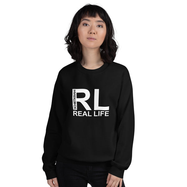 Sweatshirt - Real Life white ein Produkt von SCHIETKRAM
