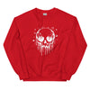 Sweatshirt - Melting Skull white ein Produkt von SCHIETKRAM