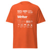T-Shirt Classic - Writer white ein Produkt von SCHIETKRAM