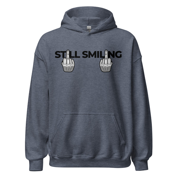 Hoodie Classic - Still Smiling black ein Produkt von SCHIETKRAM