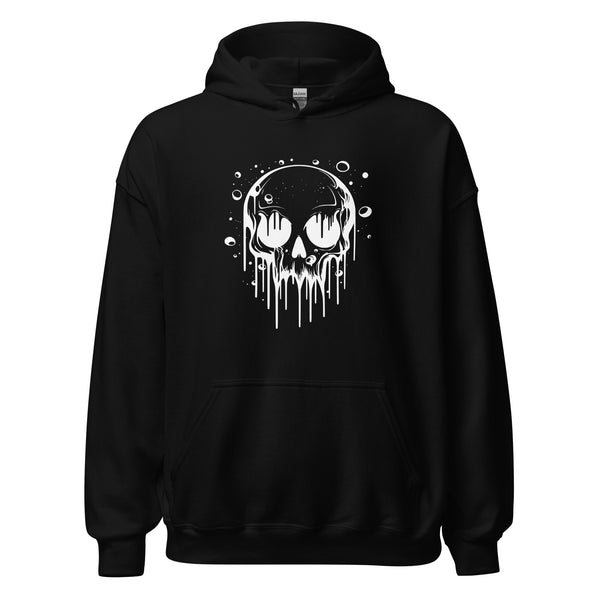 Hoodie Classic - Melting Skull white ein Produkt von SCHIETKRAM