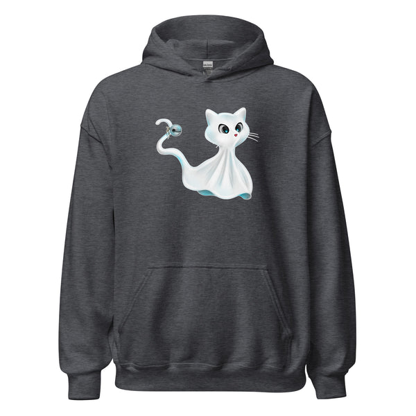 Hoodie Classic - Ghost Cat by Wanderkraehe ein Produkt von SCHIETKRAM