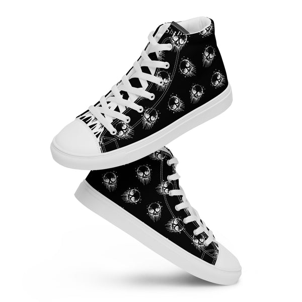 Canvas High-Top Sneaker - Skull Chess one ein Produkt von SCHIETKRAM