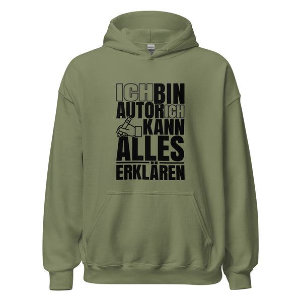 Hoodie Classic - Ich kann alles erklären black ein Produkt von SCHIETKRAM