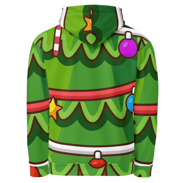 Allover Print Hoodie - Weihnachten Tree two ein Produkt von SCHIETKRAM