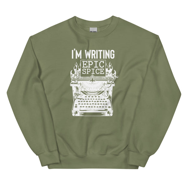 Sweatshirt - I'm writing epic spice white ein Produkt von SCHIETKRAM
