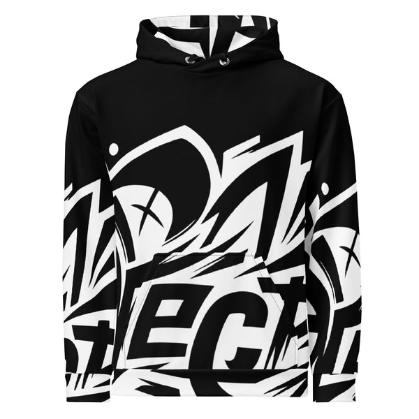 Allover Print Hoodie - Bottom ein Produkt von SCHIETKRAM