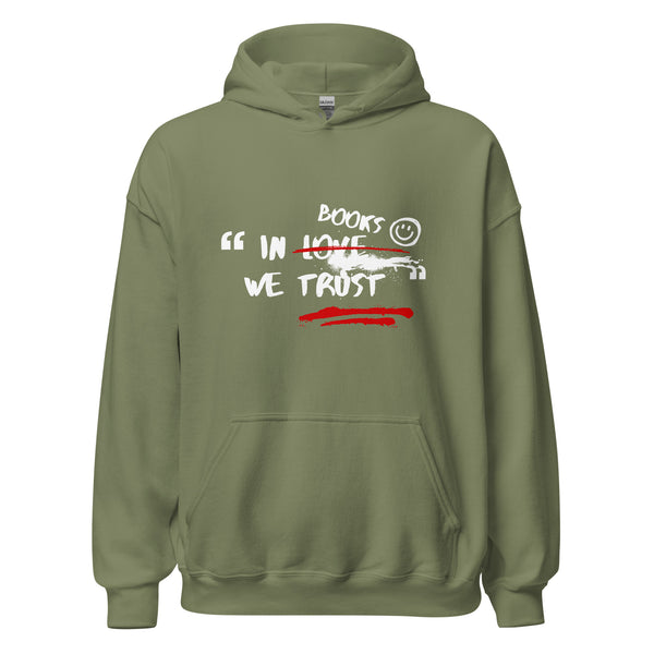 Hoodie Classic - In Books we trust ein Produkt von SCHIETKRAM