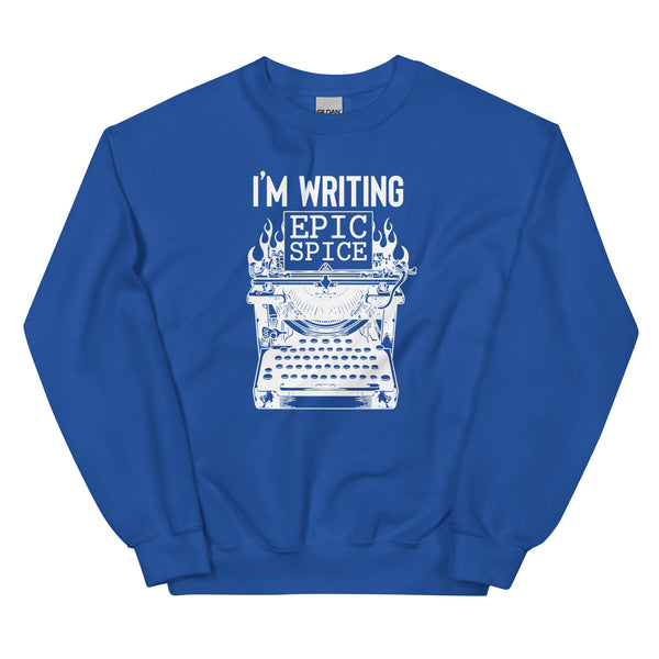 Sweatshirt - I'm writing epic spice white ein Produkt von SCHIETKRAM