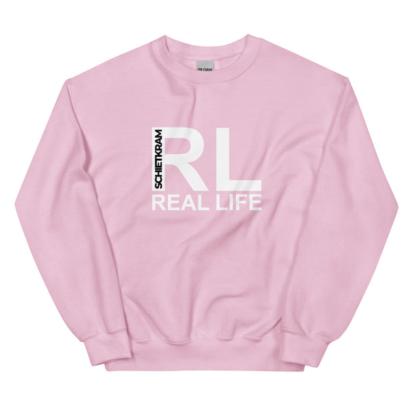 Sweatshirt - Real Life white ein Produkt von SCHIETKRAM