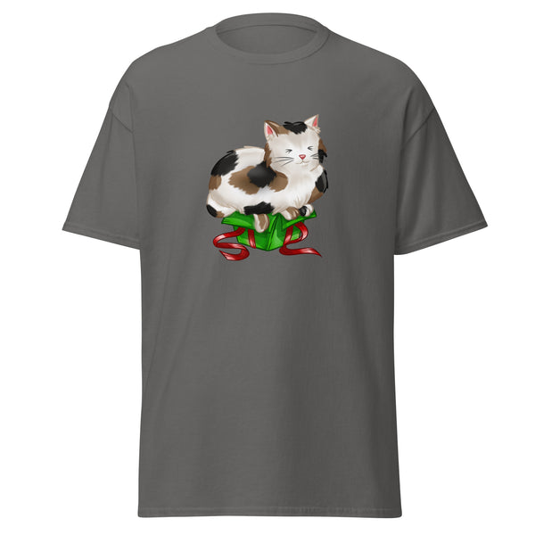 T-Shirt Classic - Weihnachts-Katze Geschenk by Wanderkraehe ein Produkt von SCHIETKRAM