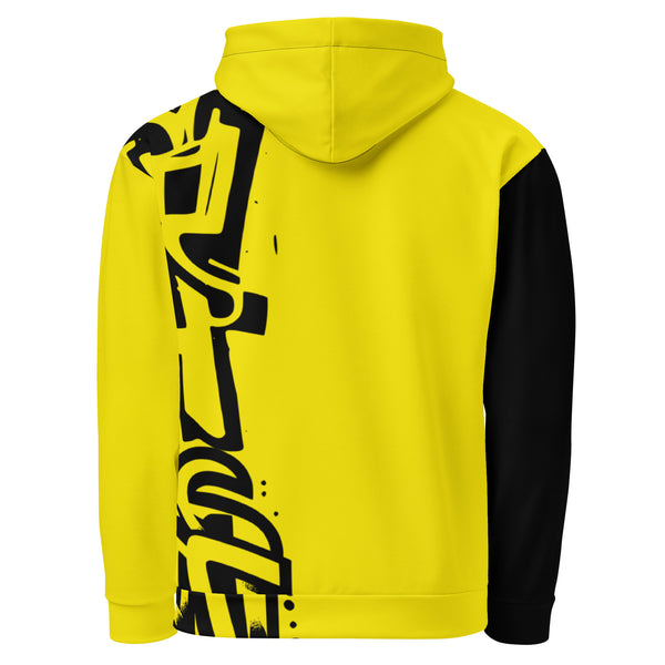 Allover Print Hoodie - Notes yellow ein Produkt von SCHIETKRAM
