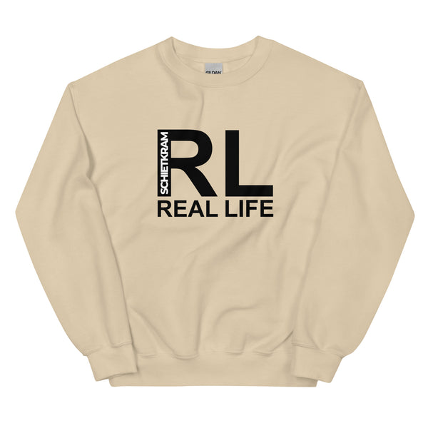 Sweatshirt - Real Life black ein Produkt von SCHIETKRAM