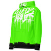 Allover Print Hoodie - Green Message ein Produkt von SCHIETKRAM