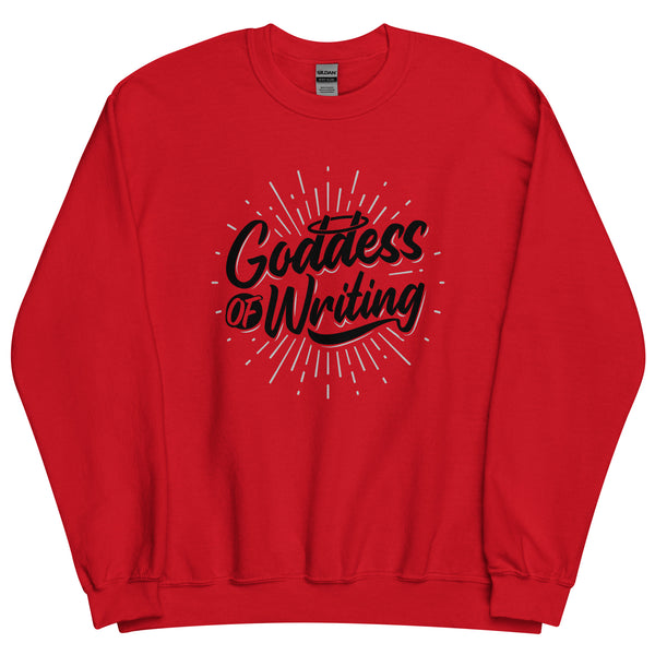 Sweatshirt - Goddess of Writing black ein Produkt von SCHIETKRAM