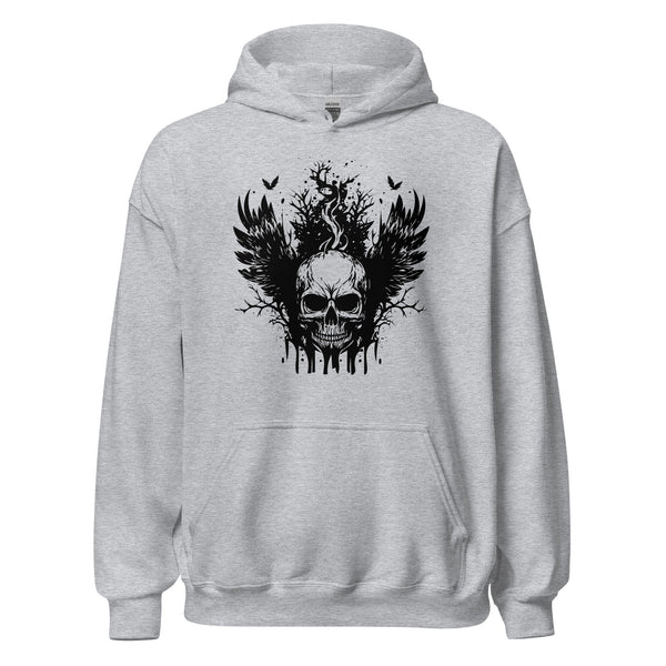Hoodie Classic - Angry Skull ein Produkt von SCHIETKRAM