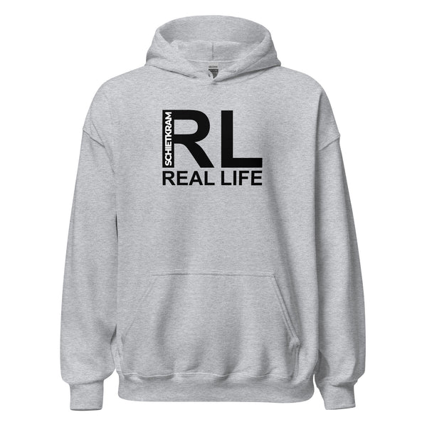 Hoodie Classic - Real Life black ein Produkt von SCHIETKRAM