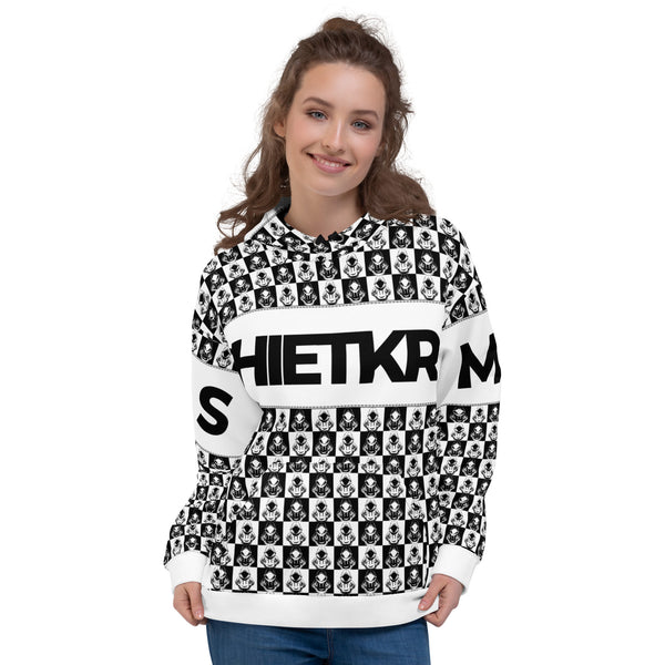 Allover Print Hoodie - Chess bright ein Produkt von SCHIETKRAM