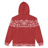 Zip-Hoodie Allover-Print - Weihnachten Tres Chic ein Produkt von SCHIETKRAM