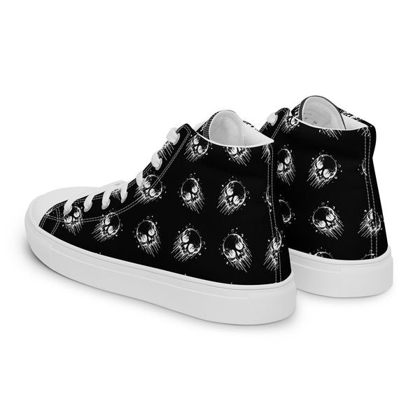 Canvas High-Top Sneaker - Skull Chess one ein Produkt von SCHIETKRAM