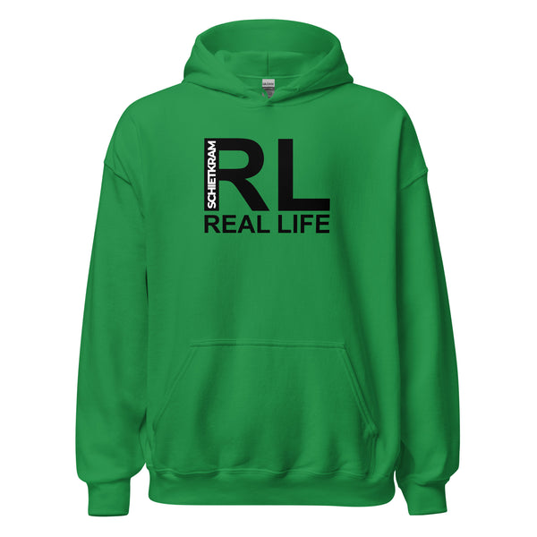 Hoodie Classic - Real Life black ein Produkt von SCHIETKRAM