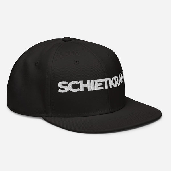 Snapback Hat - SCHIETKRAM 3D white ein Produkt von SCHIETKRAM