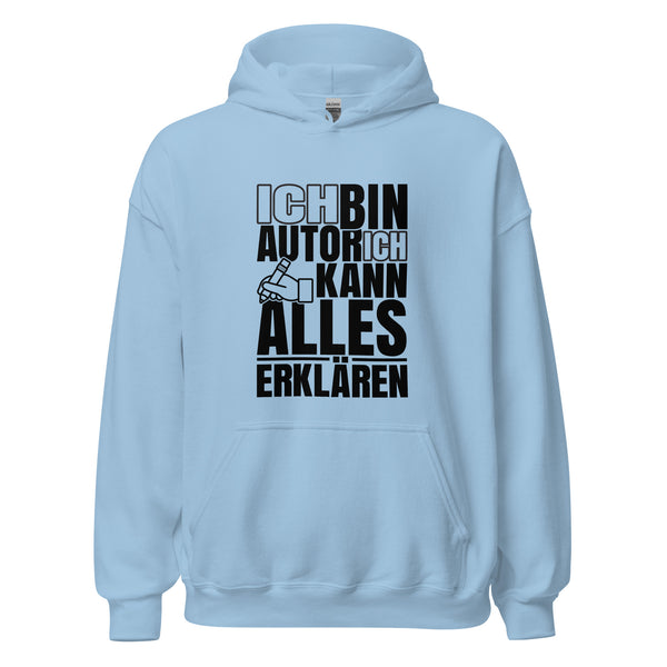 Hoodie Classic - Ich kann alles erklären black ein Produkt von SCHIETKRAM