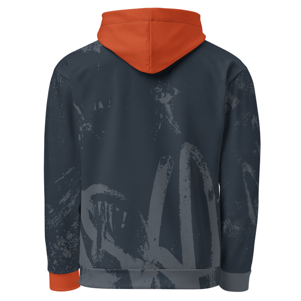 Allover Print Hoodie - Grunge one ein Produkt von SCHIETKRAM