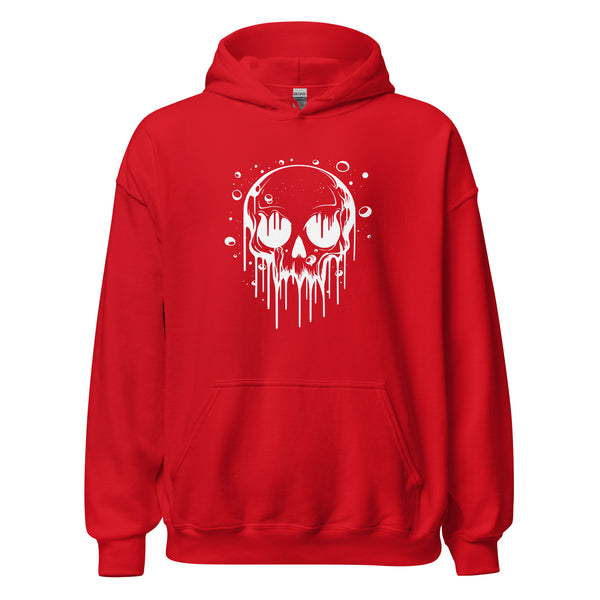 Hoodie Classic - Melting Skull white ein Produkt von SCHIETKRAM